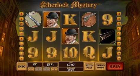 sherlock mystery casino|Sherlock Mystery Online Casino Slot .